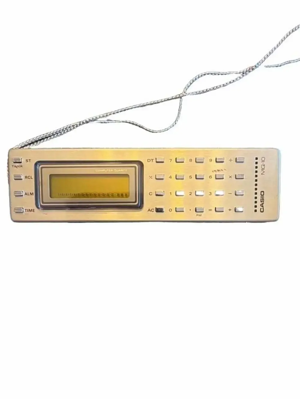 Casio MQ-10 Computer Quartz Calculator Vintage With Box